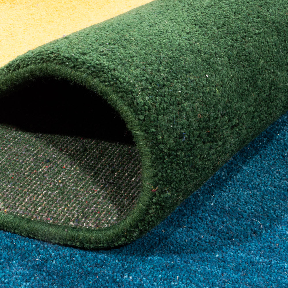 Alfombra Gabbeh - Indus - 398 x 291 cm - azul