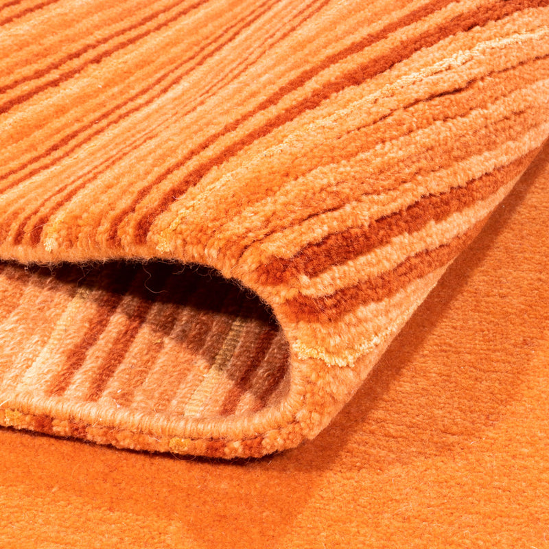 Alfombra de Nepal - Real - 356 x 249 cm - terracota