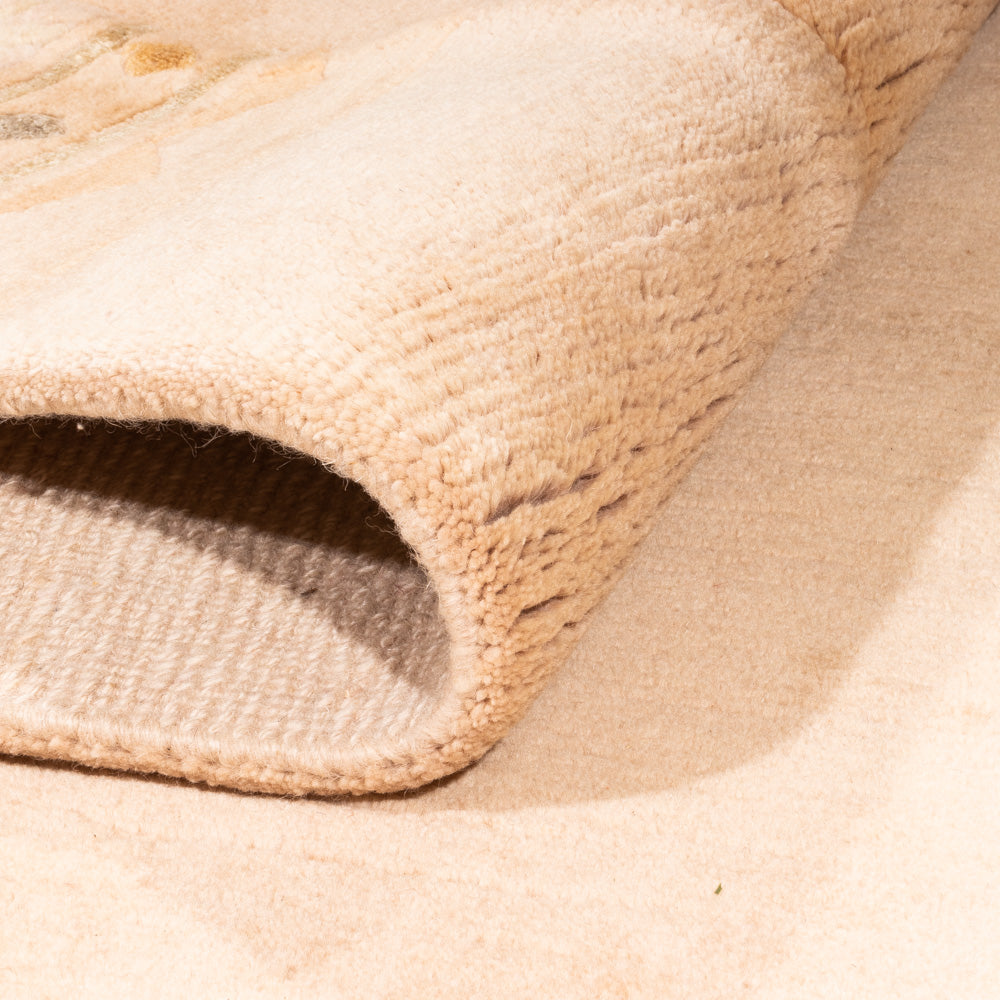 Alfombra de Nepal - Real - 355 x 252 cm - beige