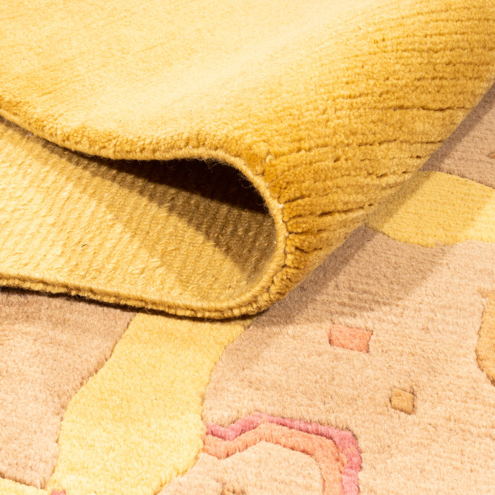 Alfombra de Nepal - Real - 355 x 256 cm - oro