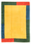 Alfombra Gabbeh - Indus - 346 x 253 cm - amarillo