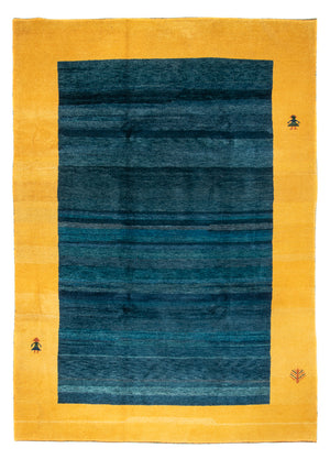 Alfombra Gabbeh - Indus - 349 x 246 cm - azul