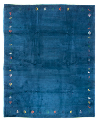Alfombra Gabbeh - Indus - 395 x 313 cm - azul
