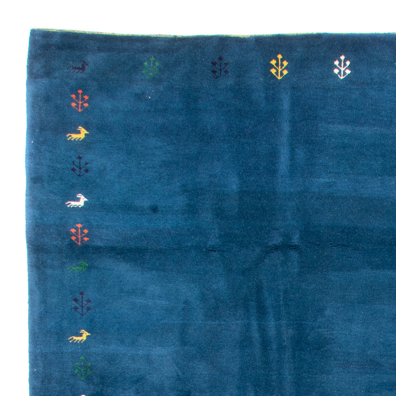 Alfombra Gabbeh - Indus - 395 x 313 cm - azul