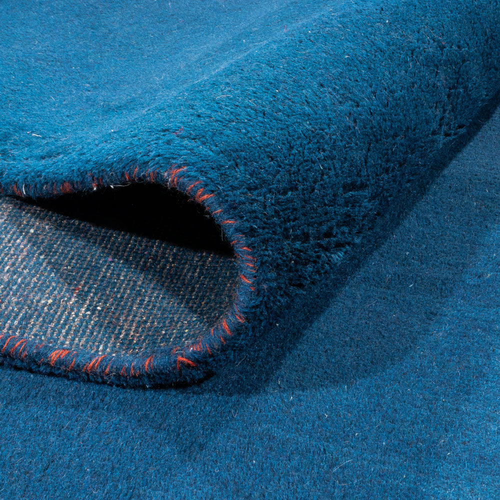 Alfombra Gabbeh - Indus - 396 x 305 cm - azul