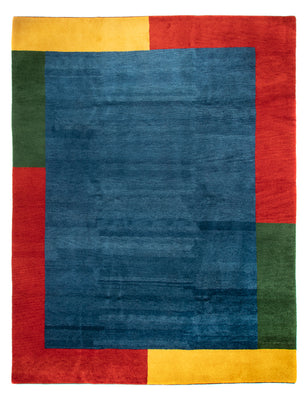 Alfombra Gabbeh - Indus - 397 x 285 cm - azul