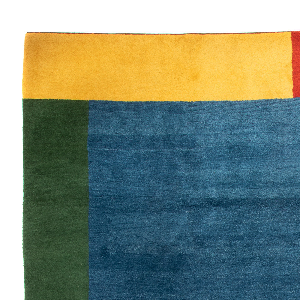 Alfombra Gabbeh - Indus - 397 x 285 cm - azul