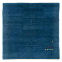 Alfombra Gabbeh - Indus cuadrado  - 254 x 251 cm - azul
