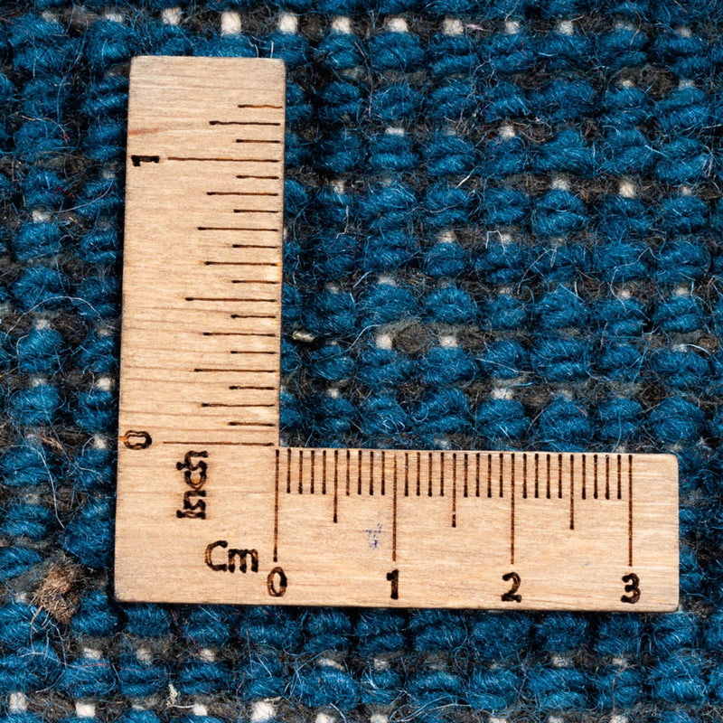 Alfombra Gabbeh - Indus cuadrado  - 254 x 251 cm - azul