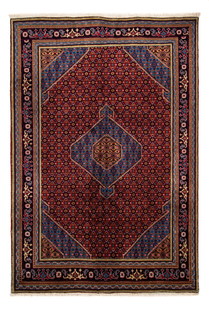 Alfombra persa - Nómada - Real - 305 x 205 cm - rojo