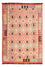 Alfombra Kelim - Splash - 177 x 120 cm - rojo claro