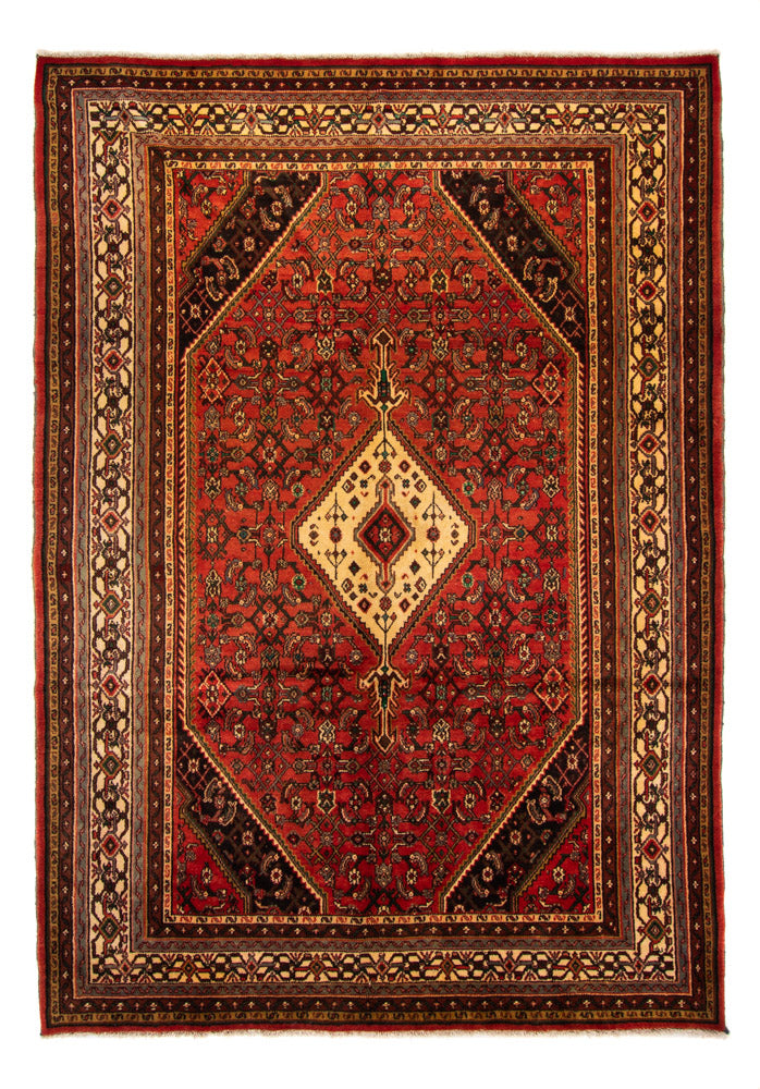 Alfombra persa - Nómada - Real - 309 x 217 cm - rojo