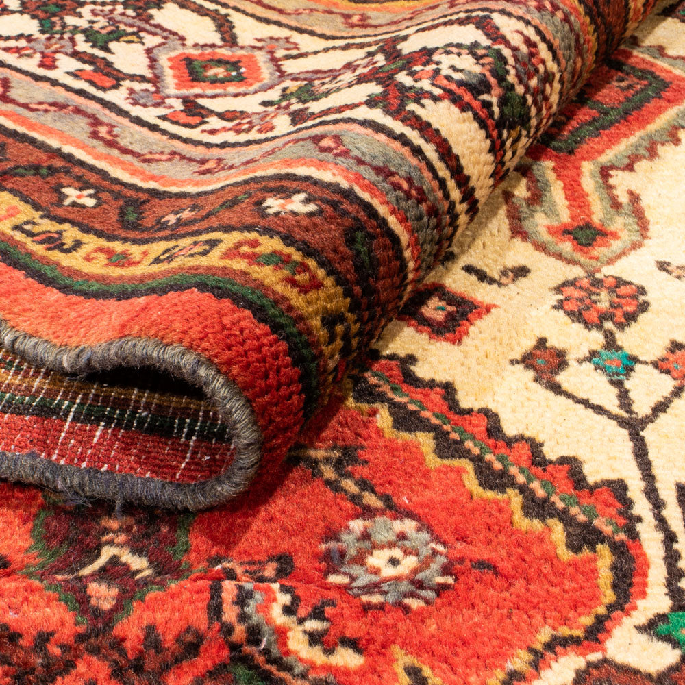 Alfombra persa - Nómada - Real - 309 x 217 cm - rojo