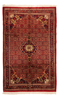 Alfombra oriental - Bidjar - Indus - Real - 308 x 198 cm - rojo