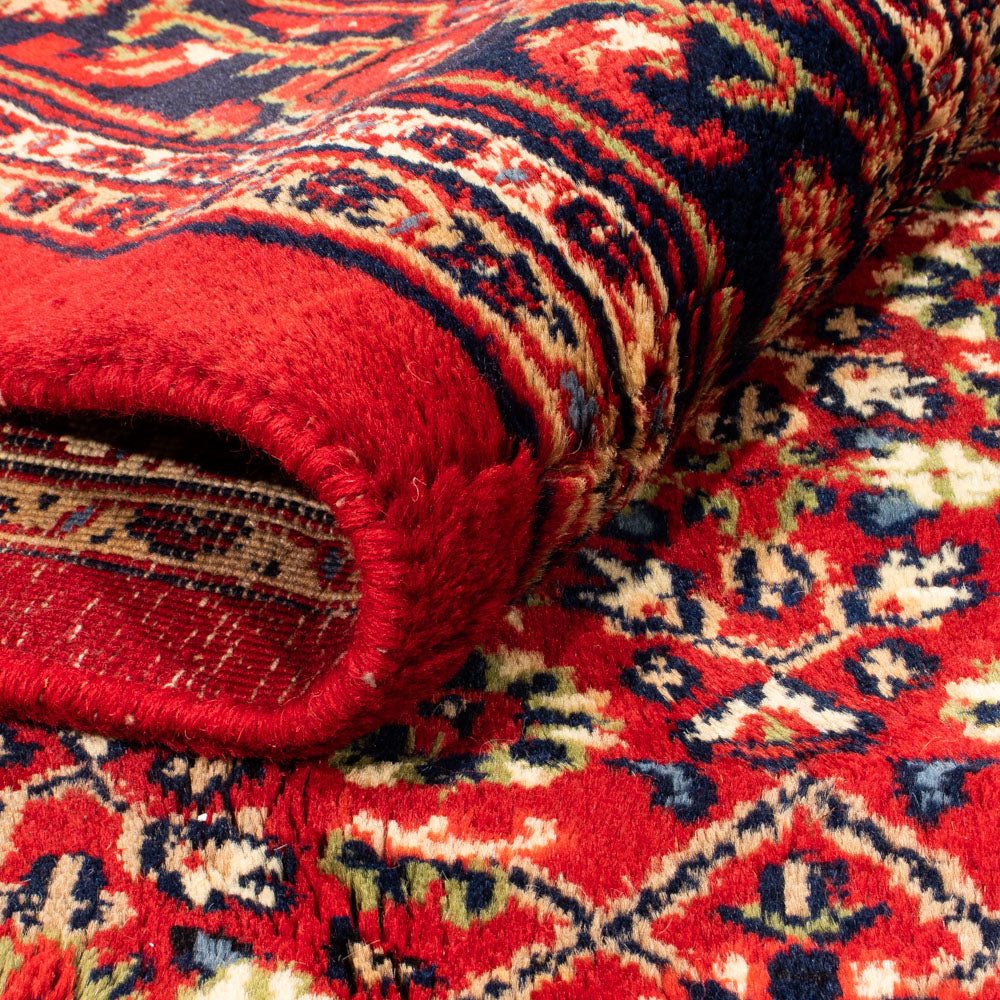 Alfombra oriental - Bidjar - Indus - Real - 308 x 198 cm - rojo