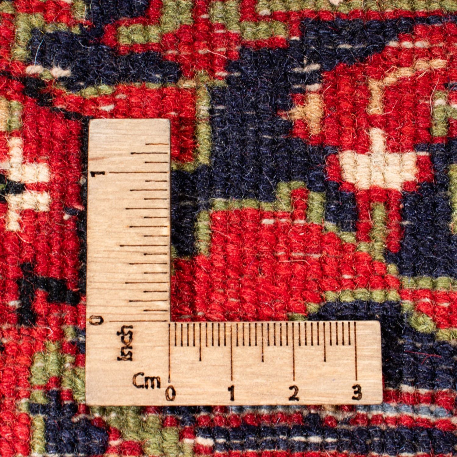 Alfombra oriental - Bidjar - Indus - Real - 308 x 198 cm - rojo