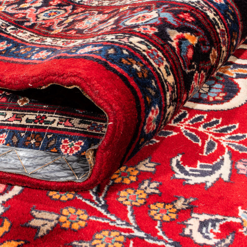 Alfombra persa - Bidjar - Real - 315 x 212 cm - rojo
