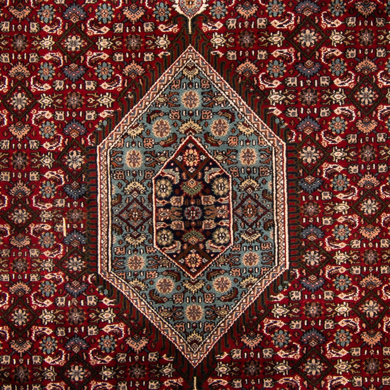 Alfombra oriental - Bidjar - Indus - Real - 298 x 198 cm - rojo