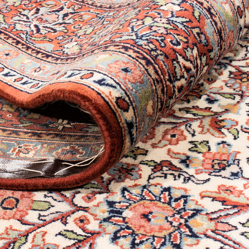 Alfombra persa - Keshan - Real - 299 x 191 cm - beige