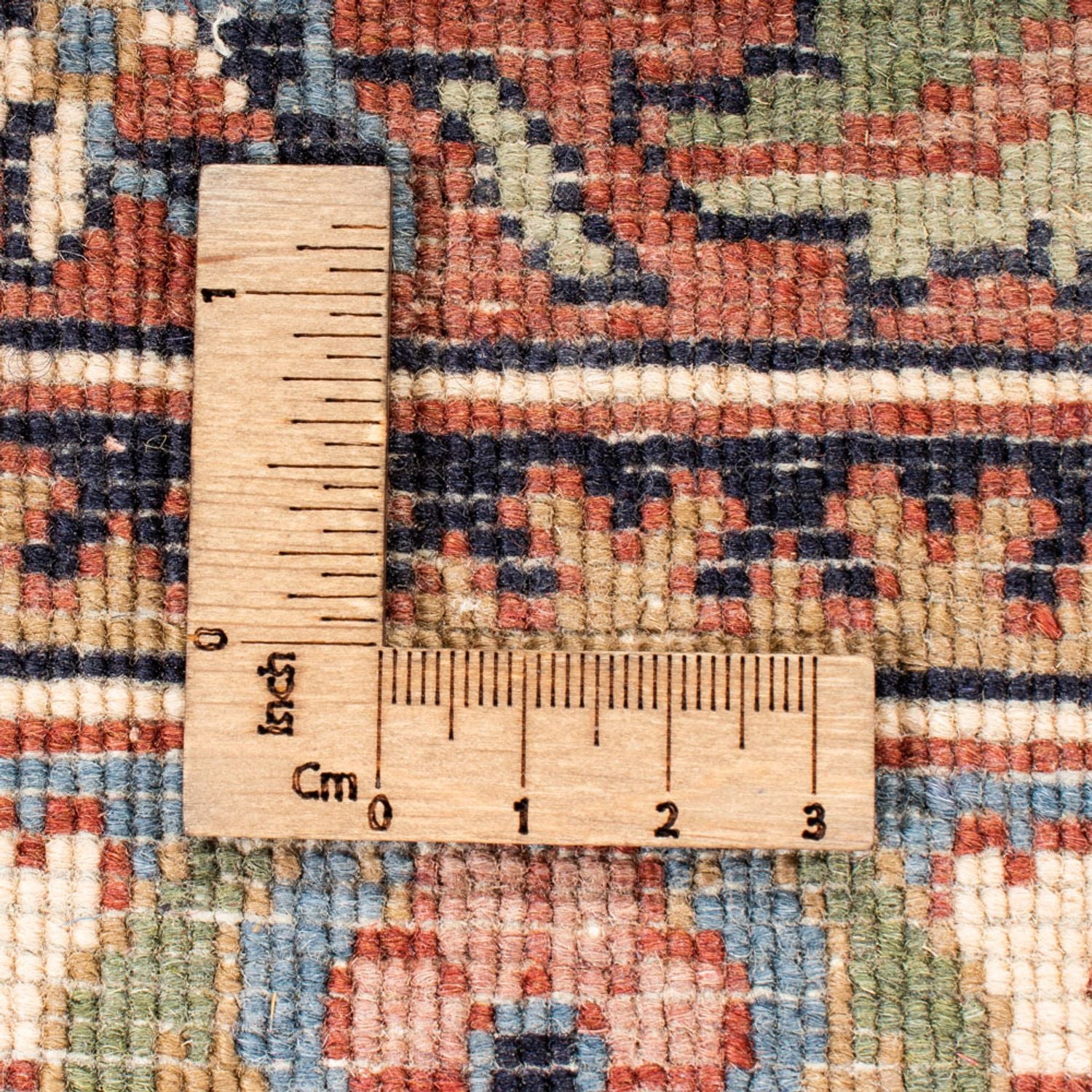 Alfombra persa - Keshan - Real - 299 x 191 cm - beige