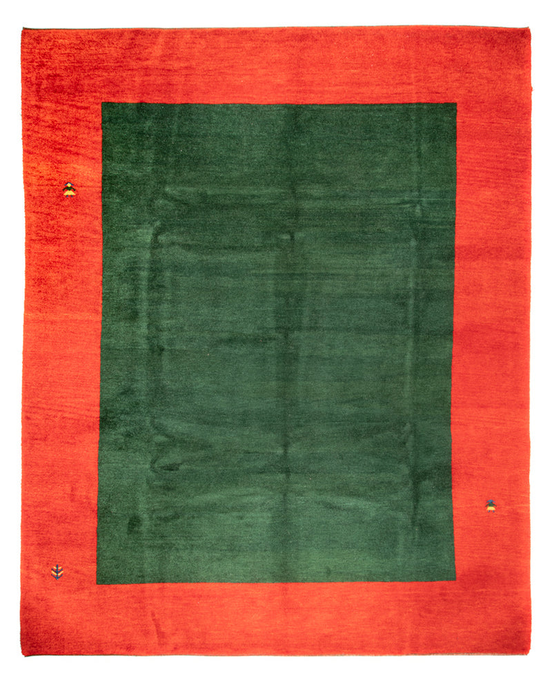 Alfombra Gabbeh - Indus - Real - 402 x 316 cm - verde