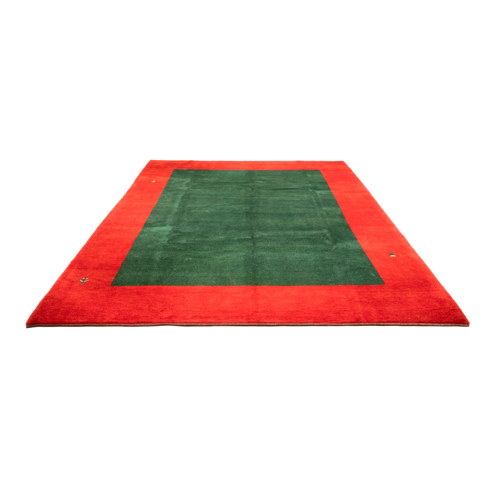 Alfombra Gabbeh - Indus - Real - 402 x 316 cm - verde