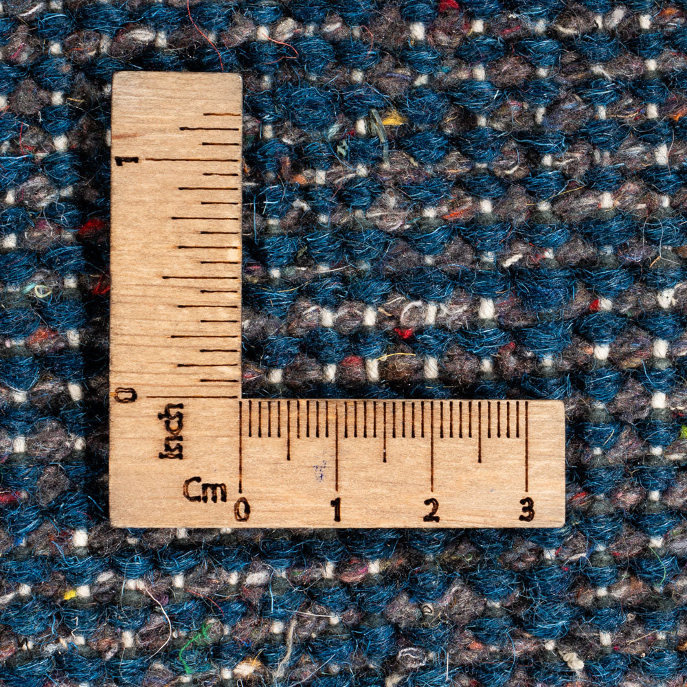 Alfombra Gabbeh - Indus redondo  - 190 x 190 cm - azul