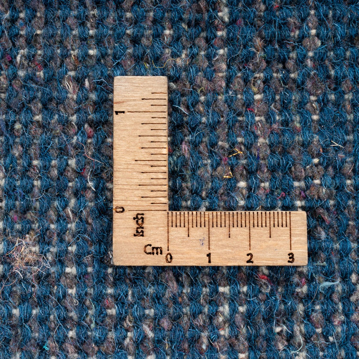 Alfombra Gabbeh - Indus redondo  - 196 x 196 cm - azul