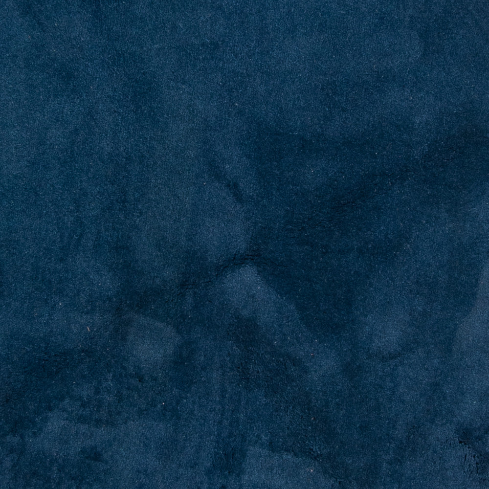 Alfombra Gabbeh - Indus redondo  - 189 x 189 cm - azul