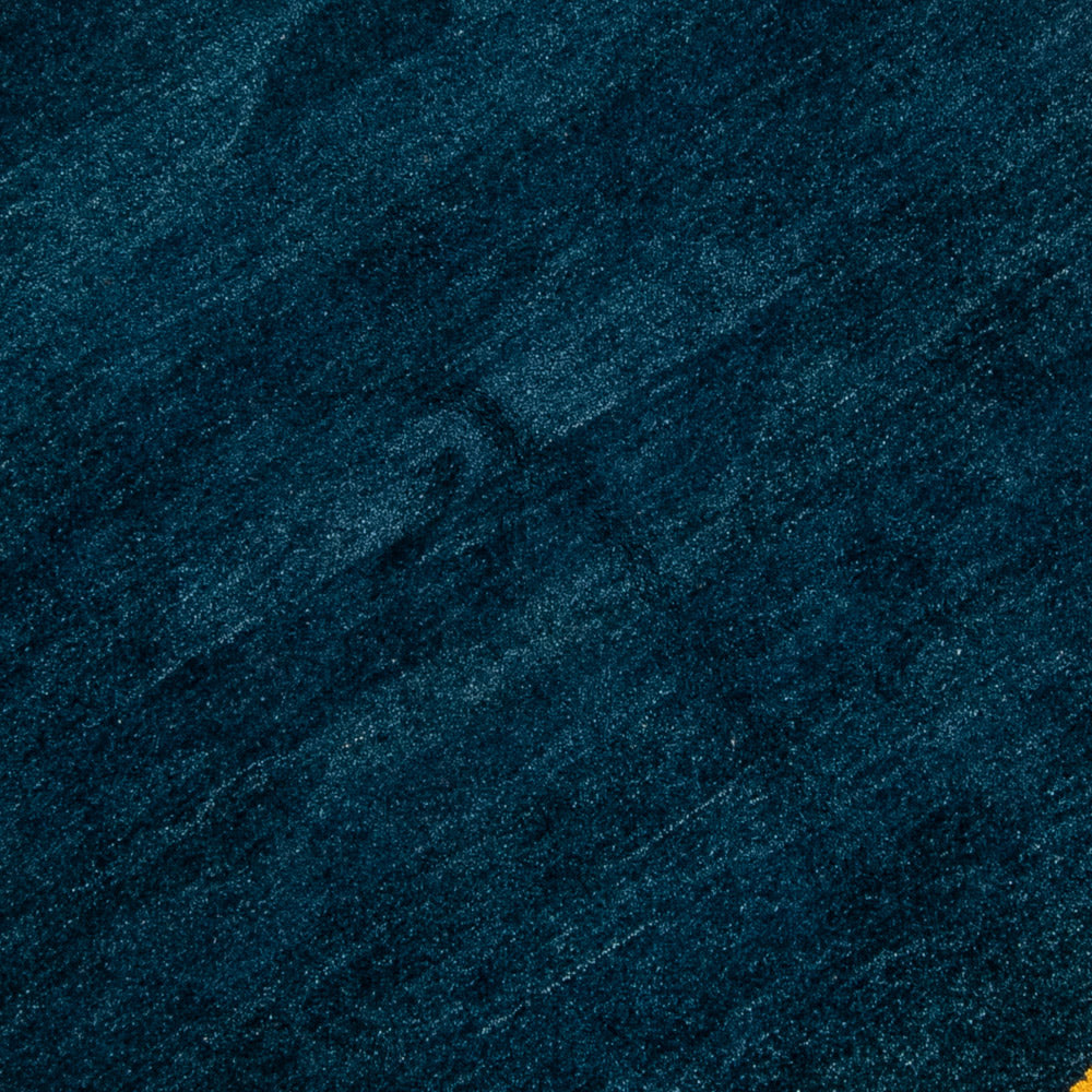 Alfombra Gabbeh - Indus redondo  - 193 x 193 cm - azul