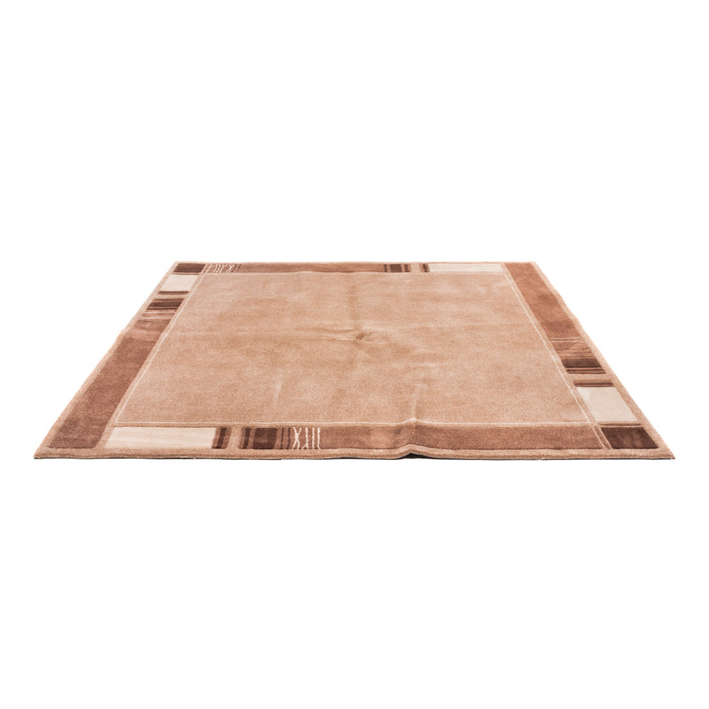 Alfombra redondo  - 200 x 200 cm - marrón