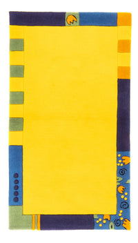 Alfombra moderna - 160 x 90 cm - amarillo
