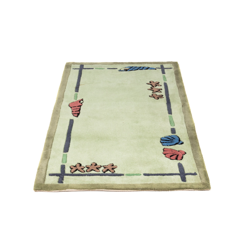 Alfombra moderna - 140 x 70 cm - beige