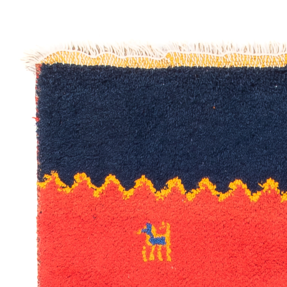 Alfombra Gabbeh - Indus - 164 x 95 cm - rojo