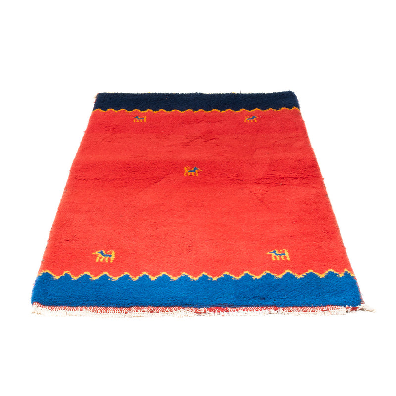 Alfombra Gabbeh - Indus - 164 x 95 cm - rojo
