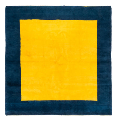 Alfombra Gabbeh - Indus cuadrado  - 252 x 247 cm - amarillo