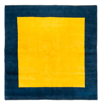 Alfombra Gabbeh - Indus cuadrado  - 252 x 247 cm - amarillo