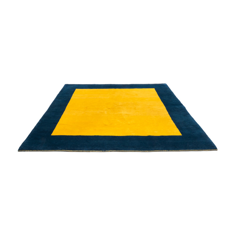 Alfombra Gabbeh - Indus cuadrado  - 252 x 247 cm - amarillo