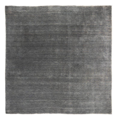 Alfombra Gabbeh - Loribaft Softy cuadrado  - 250 x 250 cm - gris