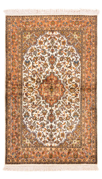 Alfombra de seda - Seda de Cachemira - 149 x 95 cm - beige