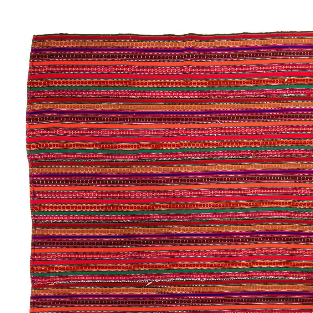 Alfombra Kelim - Antigua cuadrado  - 240 x 238 cm - rojo