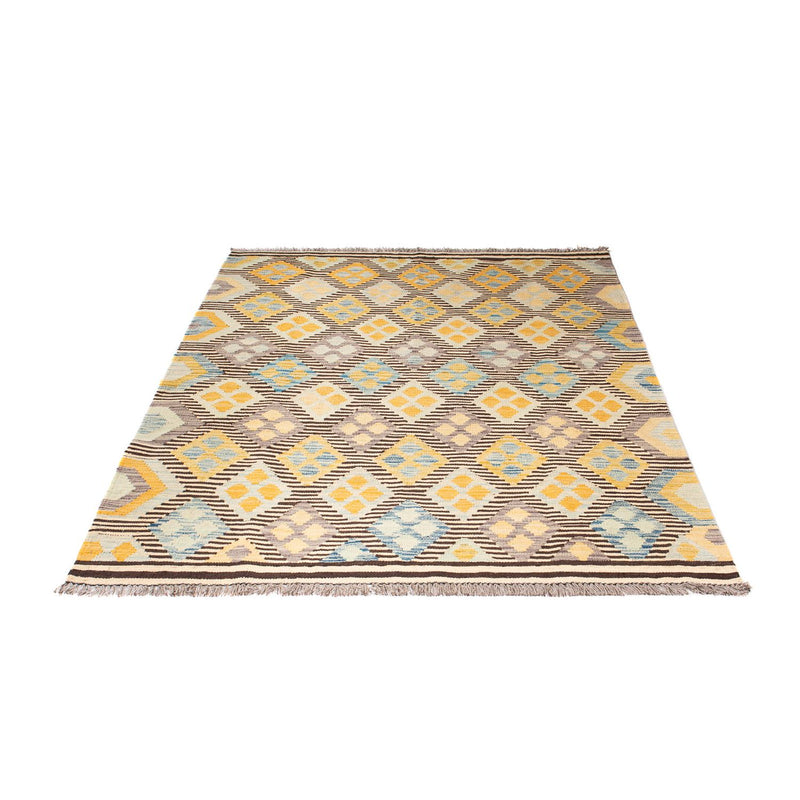Alfombra Kelim - Splash - 175 x 125 cm - multicolor