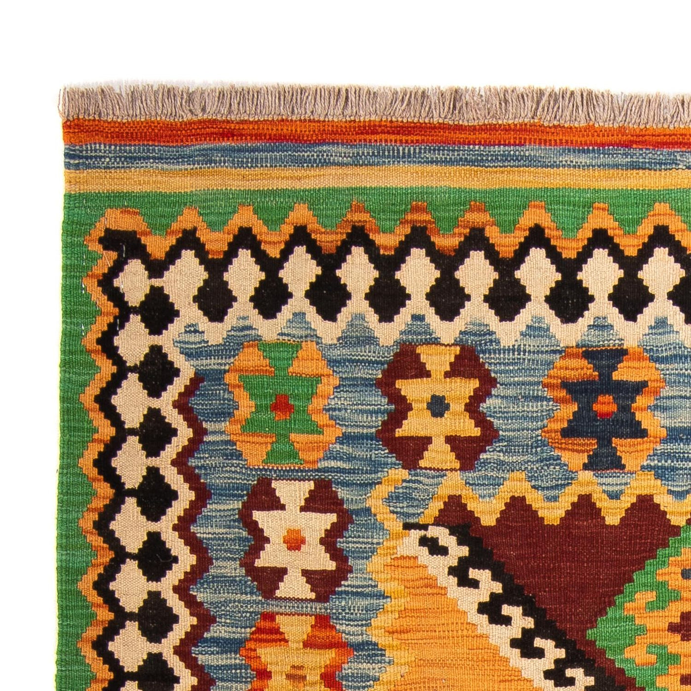 Kilim Maimana Alfombra 178x127cm - Alfombra de lana