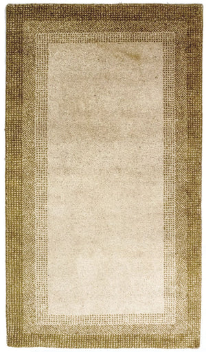 Alfombra Gabbeh - Indus - 159 x 91 cm - beige