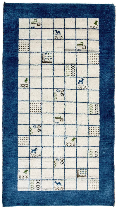 Gabbeh Indo Alfombra 92x162cm - Alfombra de lana