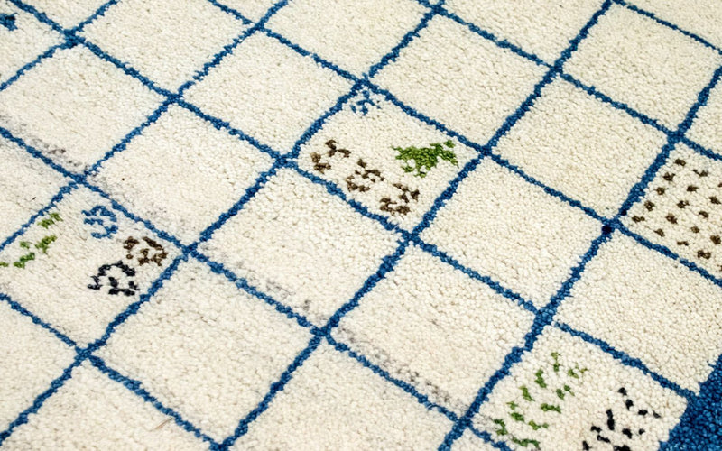 Alfombra Gabbeh - Indus - 162 x 92 cm - beige