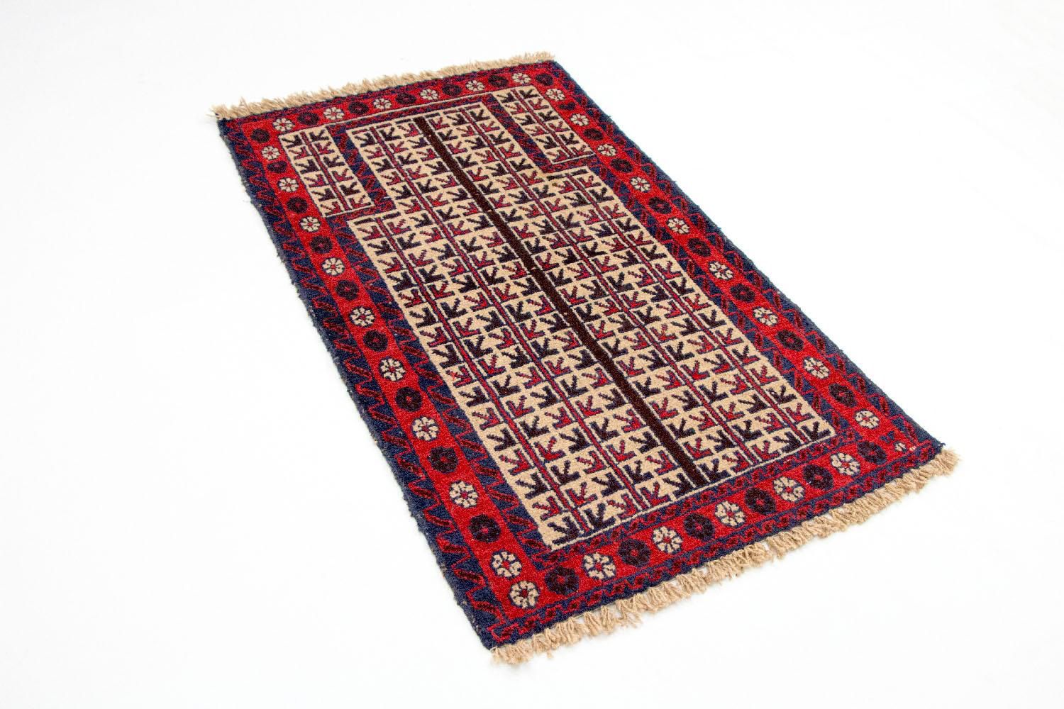 Alfombra Belutsch - 130 x 75 cm - beige