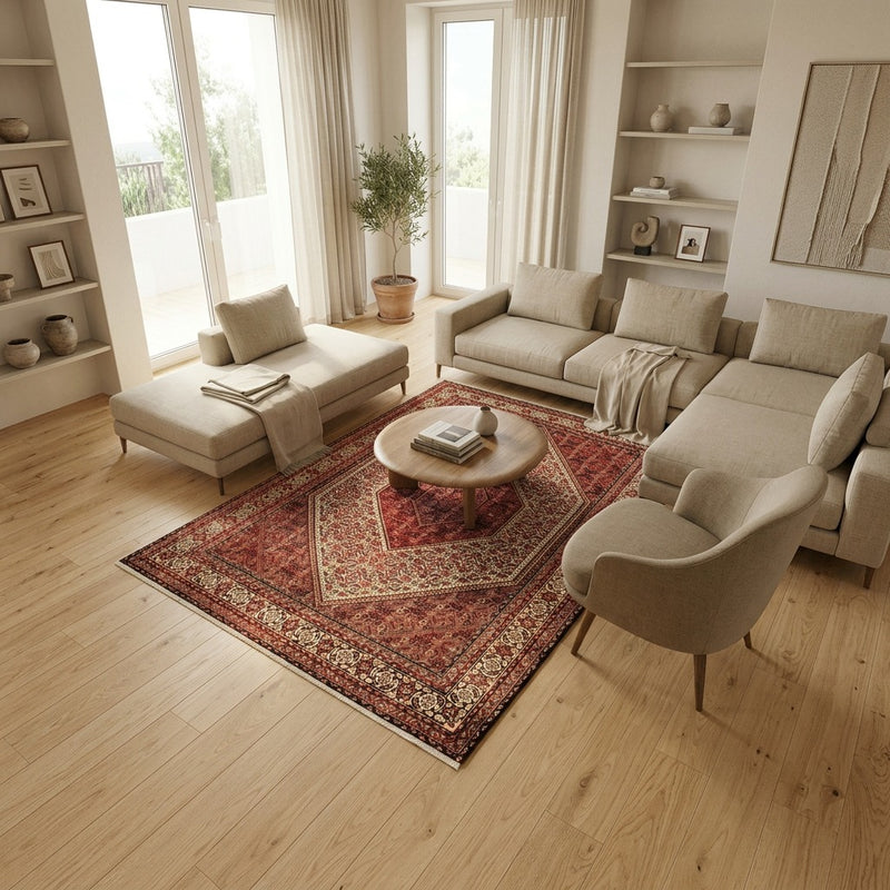 Bidjar Alfombra 246x170cm - Alfombra oriental