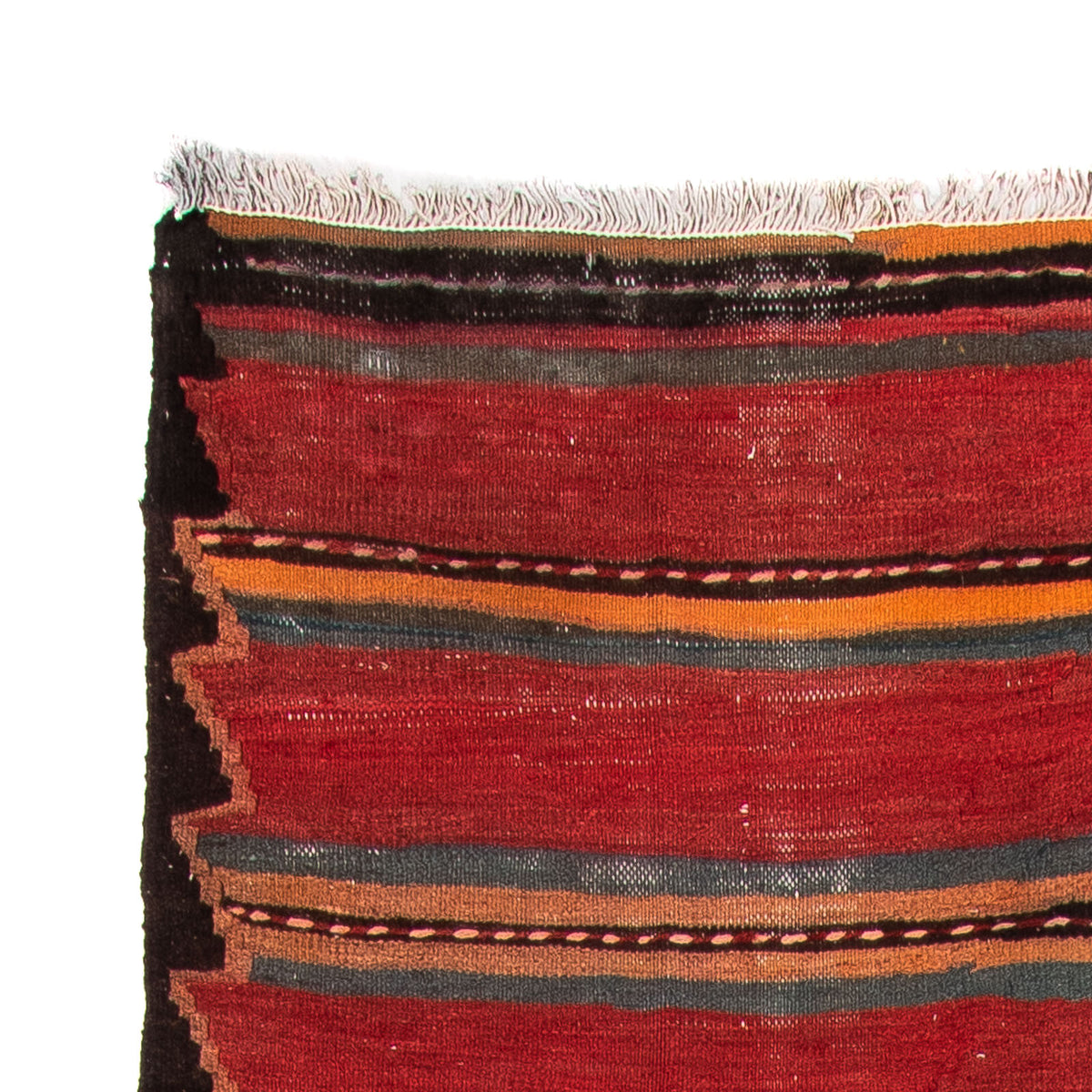 Kilim antiguo Alfombra 145x375cm