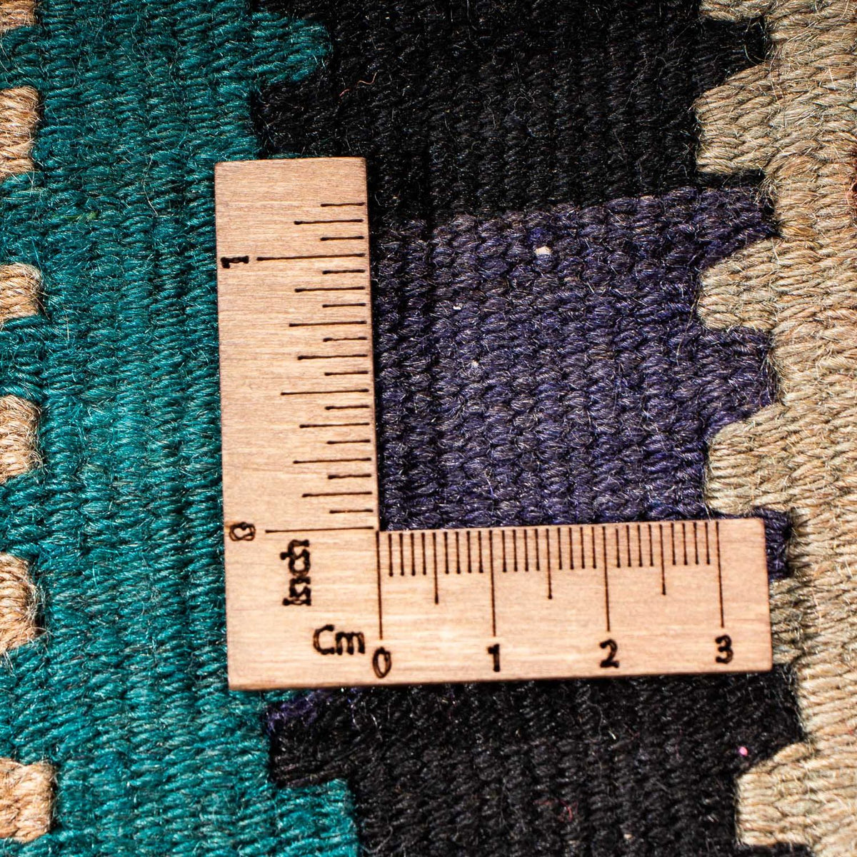 Alfombra de pasillo Alfombra Kelim - Antigua - 300 x 140 cm - multicolor